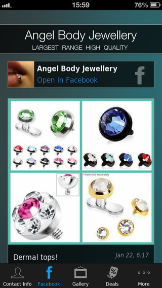 【免費商業App】Angel Body Jewellery-APP點子