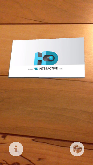 HD Interactive Augmented Reality Business Card