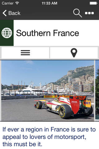 Southern France for Car Enthusiasts screenshot 2