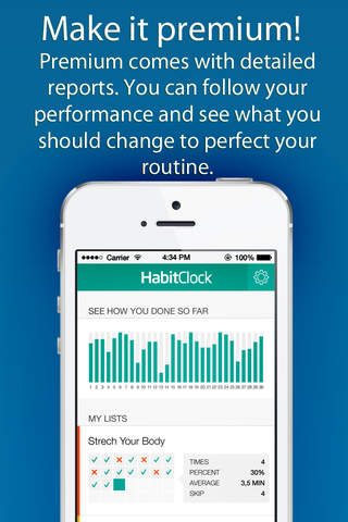 HabitClock - Alarm Clock for Health, Success and Productivity Generating Morning Habits screenshot 4