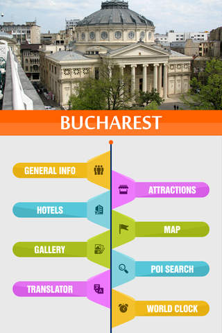 Bucharest Offline Travel Guide screenshot 2