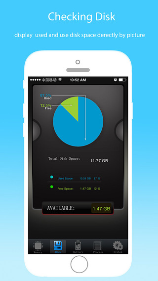 【免費工具App】iDevice Doctor - Memory Usage & Disk Usage & Battery Level State explorer-APP點子