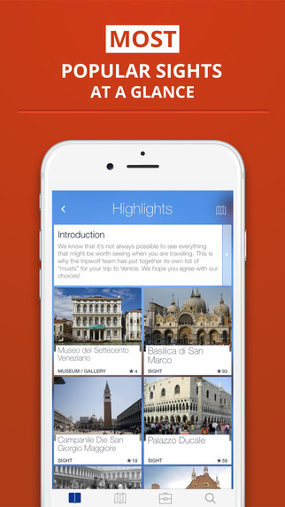 【免費旅遊App】Venice - your travel guide with offline maps from tripwolf (guide for sights, restaurants and hotels)-APP點子