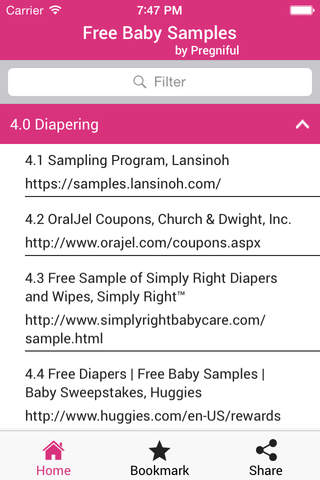 Free Baby Samples (March/2015) screenshot 2