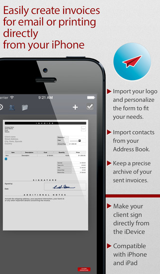 【免費財經App】Invoice Maker Plus | Create, print and send PDF invoices-APP點子