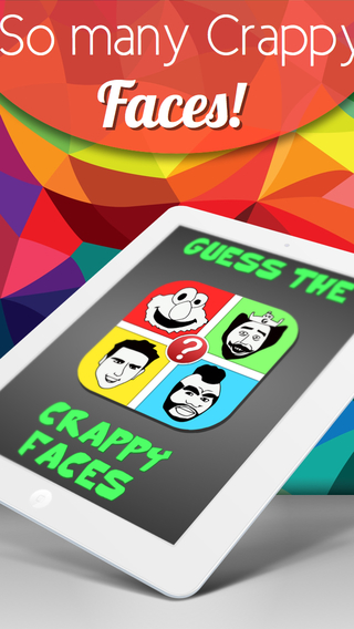 【免費遊戲App】Crappy Faces Quiz - Guess the Famous Face-APP點子