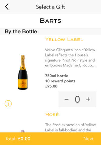Click for Clicquot - Instantly gift champagne experiences screenshot 2