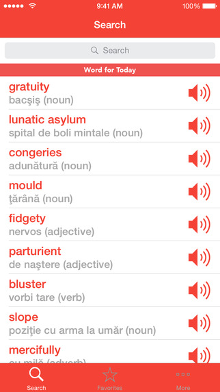 Dictify: Romanian - English Dictionary