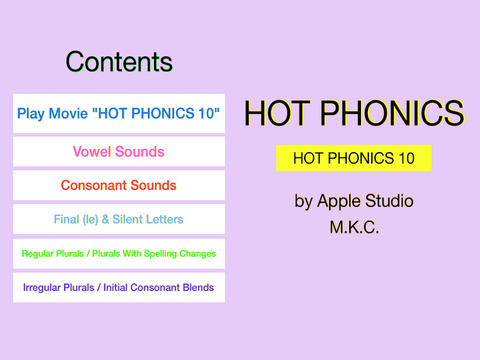 HOT PHONICS10 Hot Phonics