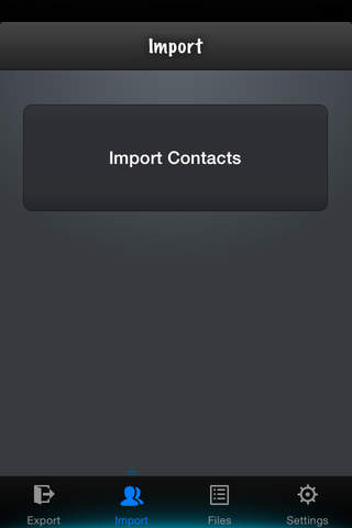 Contacts to vCard screenshot 4