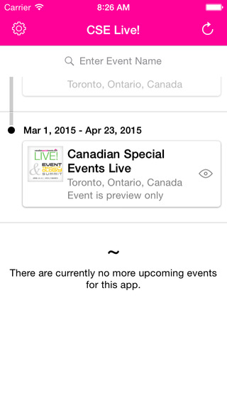 【免費商業App】Canadian Special Events Live!-APP點子