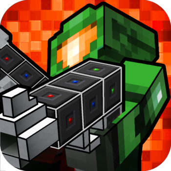 Arms Craft : Pixel Space Gun Adventure FPS LOGO-APP點子