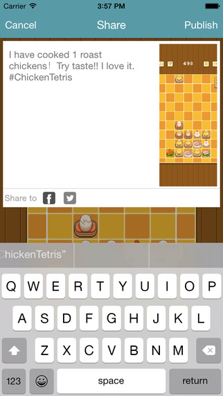 【免費遊戲App】Chicken Tiles: A Tetris style 