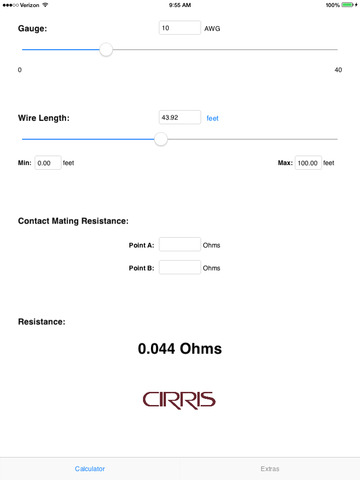 【免費工具App】Wire Resistance Calculator-APP點子