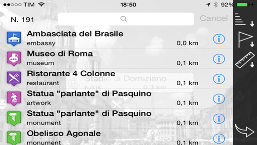 【免費旅遊App】Touristic Italy the augmented reality to discover monuments, attractions and services-APP點子