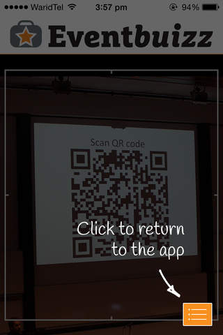EventBuizz QR Code Reader screenshot 2
