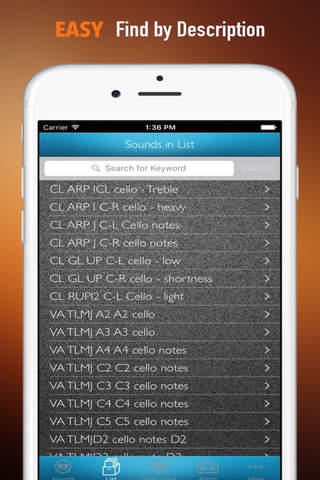 Cello Music Sounds and Wallpapers: Theme Ringtones and Alarm screenshot 2