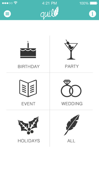 【免費工具App】Quill Invitation Cards for Birthday,Wedding,Party,Event,Christmas-APP點子