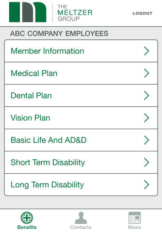 Meltzer Mobile Benefits screenshot 2