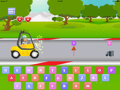 【免費遊戲App】Kids typing Racing For Kids - typing games-APP點子