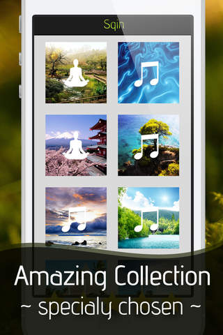 Sqin - Sleep zen sounds & white noise for spotify meditations, yoga and baby relaxation! screenshot 3