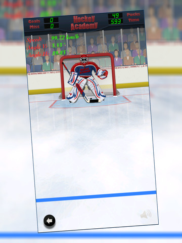 Hockey Academy HD - The cool free flick sports game - Gold Edition screenshot 4