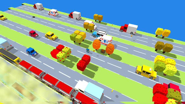 Hero on Road - Jumpy hopper and Crossing Iron robo Man across the super busy street