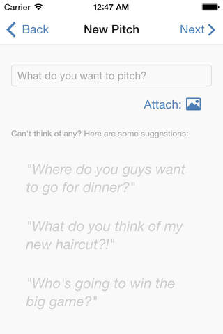 Pitch: What do your friends think? screenshot 2