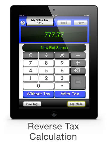 【免費財經App】Sales Tax Calculator with Reverse Tax Calculation - Tax Me Pro - Checkout, Invoice and Purchase Log-APP點子