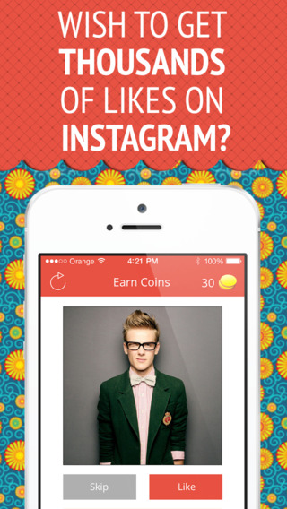 Instalike – Get 1000 likes for Instagram pics for free