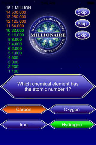 Millionaire Game Free screenshot 3