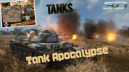 Tank Apocalypse Grand 3D World War II