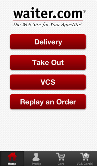 Waiter.com Food Delivery and Takeout