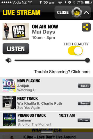 Mai FM screenshot 2