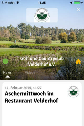 GOLFR - Die Golfplatz-Suche für NRW screenshot 2
