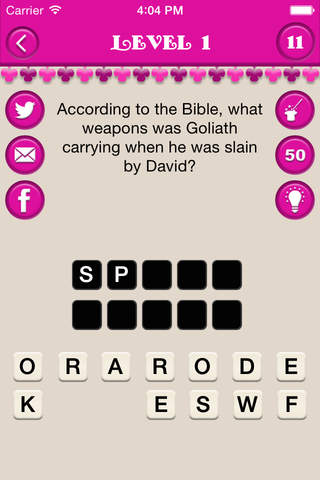 Bible Riddle Quiz! screenshot 3