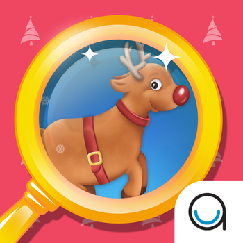 Santa Little Helper - Hidden Objects Scanning - Teaching Animal Names and Sounds for Montessori FREE 教育 App LOGO-APP開箱王