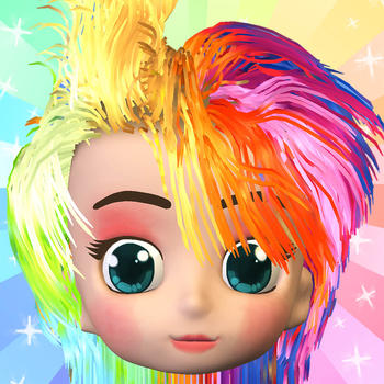 Cutesy Cuts – Apprentice - 3D Hair Styling  & Make-Over Studio 娛樂 App LOGO-APP開箱王
