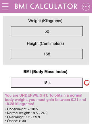 BMI Calculator Master screenshot 2