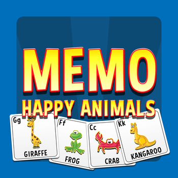 Memo ABC Happy Animals 娛樂 App LOGO-APP開箱王