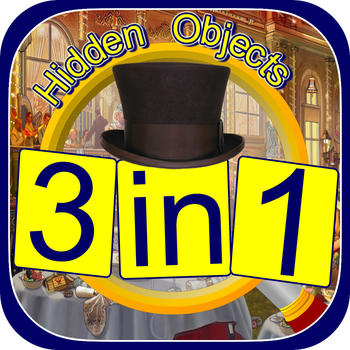 Hidden Object 3 in 1 LOGO-APP點子