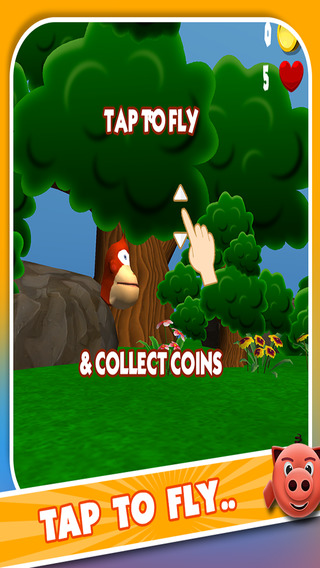 【免費遊戲App】Flappy Boing Boing - Fly Smart and Collect All the Coins-APP點子