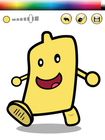 【免費遊戲App】Coloring Book for Wow! Wow! Wubbzy!-APP點子