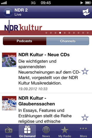 NDR_Radio screenshot 3