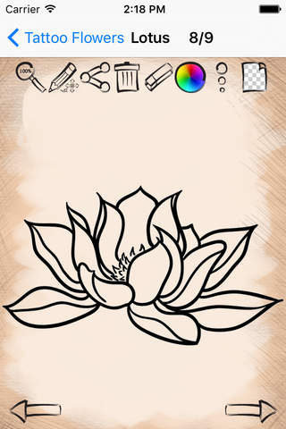Learn to Draw Tattoo Style Flowers screenshot 4