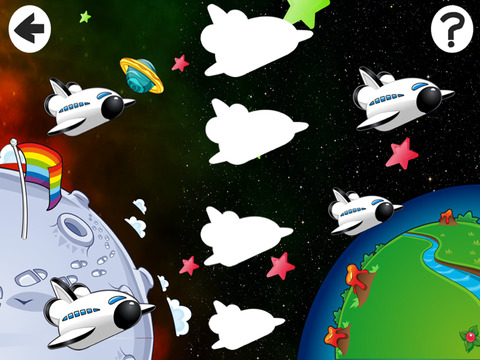 Активный! Сортировать По Размеру Игра Для Детей, Чтобы Учиться И Играть С Космонавтами В Космосе Активный! Сортировать По Размеру Игра Для Детей, Чтобы Учиться И Играть С Космонавтами В Космосе