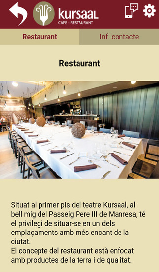 【免費生活App】Kursaal Espai Gastronòmic-APP點子