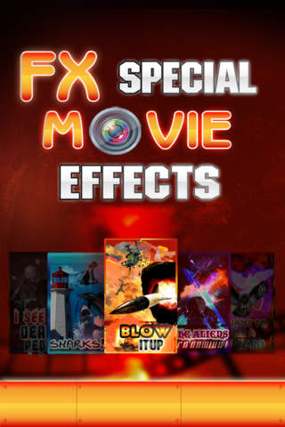 A FX Special Effects Movie Picture Maker - Magic Filter Pic Layout Fun and Free screenshot 4