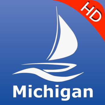 Michigan nautical chart HD: marine & lake gps waypoint, route and track for boating cruising fishing yachting sailing diving LOGO-APP點子