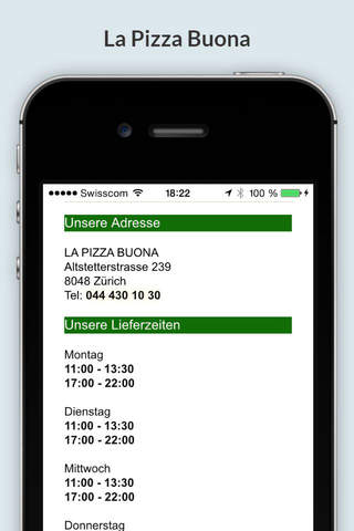 La Pizza Buona screenshot 2